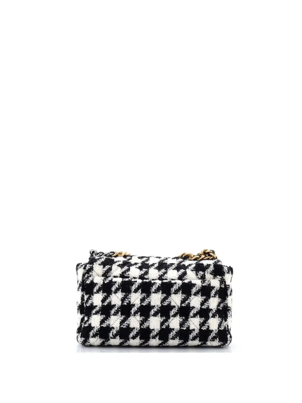 Chanel 19 Flap Bag Quilted Tweed Large #254497C49B